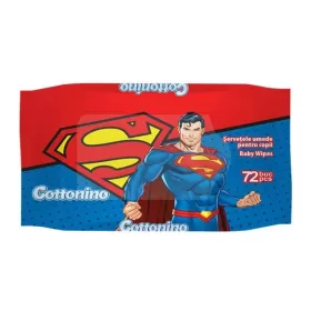 Cottonino Servetele Umede 72 Buc. Superman