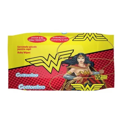 Cottonino servetele umede 72 buc. Wonder Women