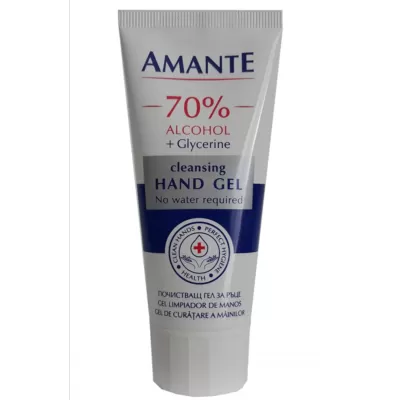 Amante Gel Maini Cu Alcool 70% Si Glicerina 65ml