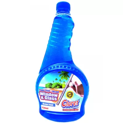 Cloret detergent de geamuri, rezerva 750ml, Ocean Fresh