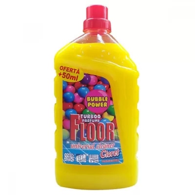 Cloret detergent de pardoseli, universal 1L, Bubble Gum (Guma)