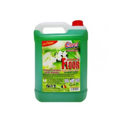 Cloret detergent de pardoseli, universal 5L, Spring Garden (Flori de primavara)