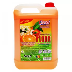Cloret detergent de pardoseli, universal 5L, Orange Flowers (Flori de portocala)