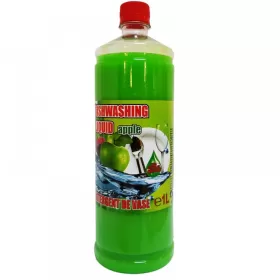Cloret detergent de vase, rezerva 1L, Apple (Mar verde)