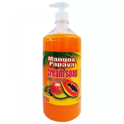 Cloret sapun lichid 500ml, Mango & Papaya