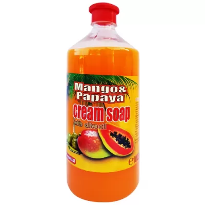 Cloret sapun lichid, rezerva 1L, Mango & Papaya