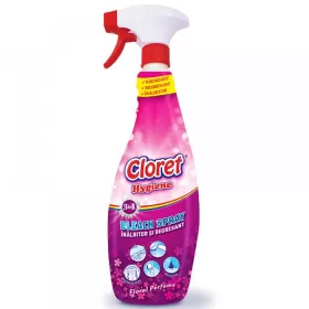 Cloret detergent de suprafete cu clor 750ml, 3in1 Hygiene
