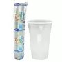 Pahare de plastic 400ml 50 buc/set Transparent  PP