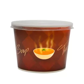 Castron De Supa 16oz Soup Time 50buc/Set