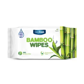 Deep Fresh servetele umede din bambus biodegradabile 60 buc/pachet