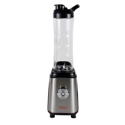 Zilan blender din inox pentru smoothie + 2 recipiente 350W ZLN 0504