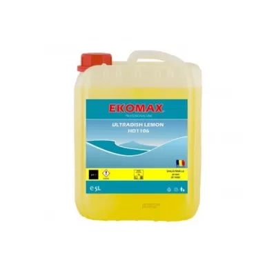 Ekomax Ultradish detergent de vase 5L Lemon