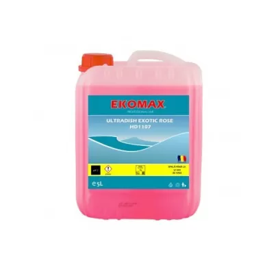 Ekomax Ultradish detergent de vase 5L Exotic rose