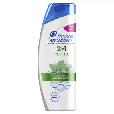 Head & Shoulders sampon 360ml 2/1 Menthol fresh