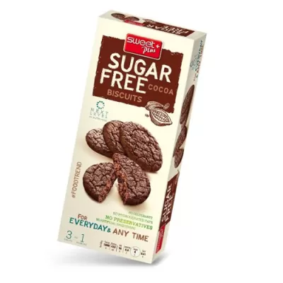 Sugar Free biscuiti fara zahar 100g Cacao