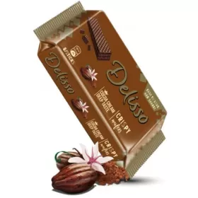 Delisso napolitane cu crema 40g Cacao