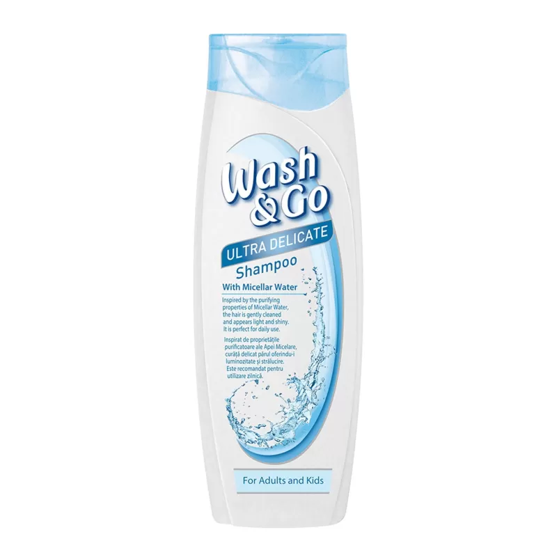 Wash&Go sampon 400ml Micellar Water