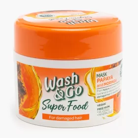 Wash&Go masca de par 300ml Super Food Papaya Moringa