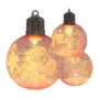 Decoratiune luminoasa pentru brad de Craciun 12 buc/set