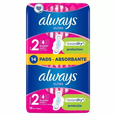 Always absorbante ultra 14 buc/set Super Plus