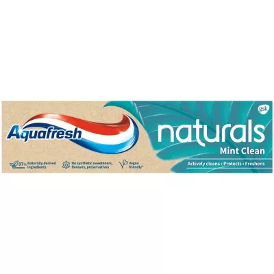 Aquafresh Naturals pasta de dinti 75ml Mint Clean