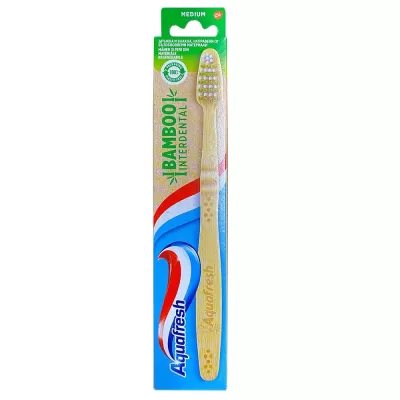 Aquafresh periuta de dinti Bamboo Interdental Medium