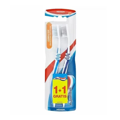 Aquafresh periuta de dinti Clean&Flex Twin New (Duo)