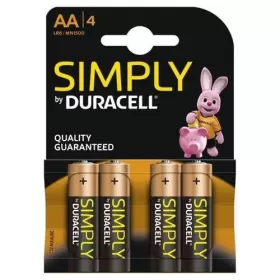 Duracell Simply baterii AA R6 4 buc/set