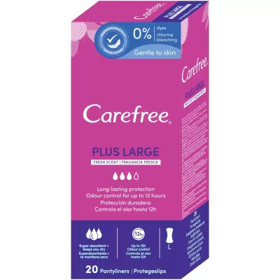 Carefree absorbante intime 20 buc/set Large Protectie Indelung