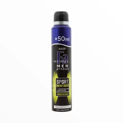 Fa deodorant spray barbatesc 200ml Xtreme Sport Energy