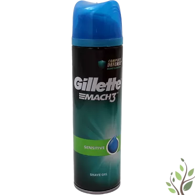 Gillette Mach3 gel de ras 200ml Sensitive