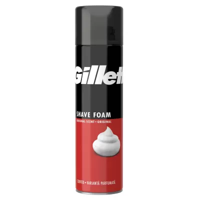 Gillette spuma de ras 200ml Normal