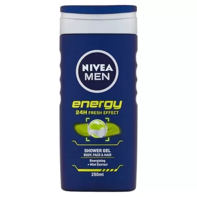 Nivea  gel de dus barbatesc 250ml  Energy 24 H Fresh