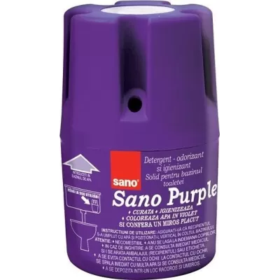 Sano odorizant pentru rezervorul toaletei 150g Purple