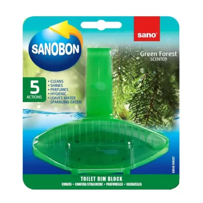 Sano Bon odorizant de WC 5in1 Green Forest