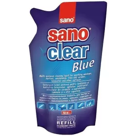 Sano Clear rezerva detergent de geamuri 750 ml Blue