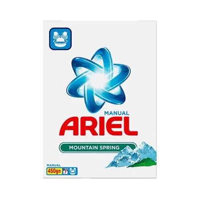 Ariel detergent de rufe pudra manual 900g Mountain Spring