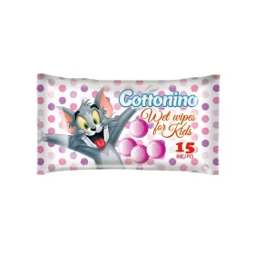 Cottonino Servetele Umede Tom Si Jerry 15 Buc. Bubble Gum