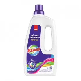 Sano Maxima Power Gel detergent de rufe lichid 1l Mix & Wash