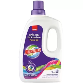 Sano Maxima Power Gel detergent de rufe lichid 3l Mix & Wash