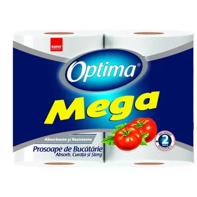 Sano Optima prosop din hartie 2 role x 90 foi