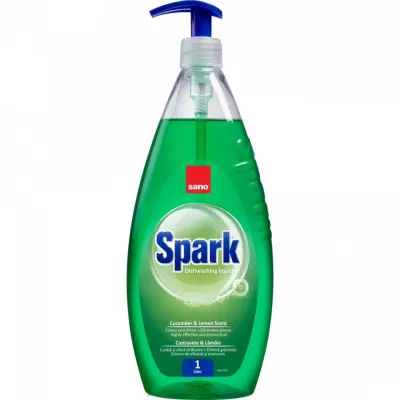 Sano Spark detergent de vase 1l  detergent de vase 1l  Castravete