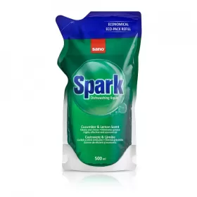 Sano Spark detergent de vase 500ml Castravete Refill