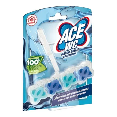 Ace wc odorizant pentru toaleta cu suport 48 gr. Marine Breeze