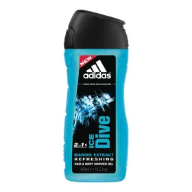 Adidas gel de dus 2in1 pentru barbati (corp, par) 400 ml Ice Dive