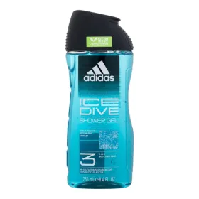 Adidas gel de dus 3in1 pentru barbati (corp, par, fata) 250 ml Ice Dive