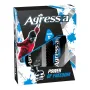 Agressia caseta cadou pentru barbati 2 piese Power of Freedom (deodorant 150ml + gel de dus 250ml)