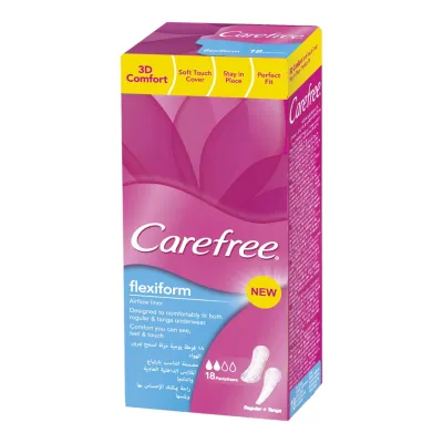 Carefree absorbante zilnice 18 buc Flexi Form