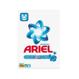 Ariel detergent de rufe pudra manual 450g Lenor Touch