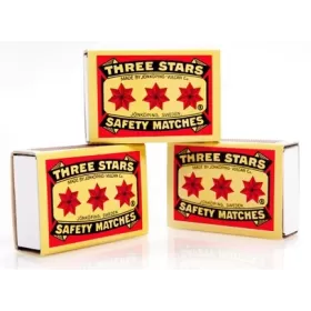 Chibrituri Three Stars (3 Stele) 100 Cutii/Set